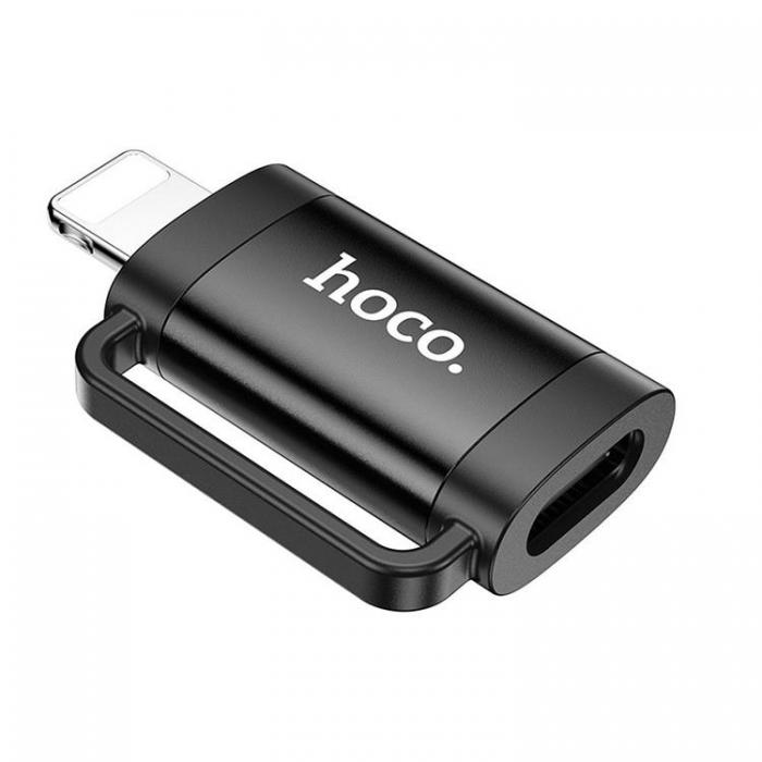 Hoco - Hoco Adapter OTG Lightning Till USB-C 2A UA31B - Svart