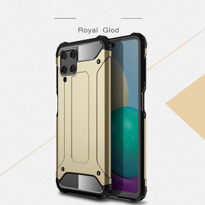 A-One Brand - Tough Armor Mobilskal Galaxy A22 4G - Gold