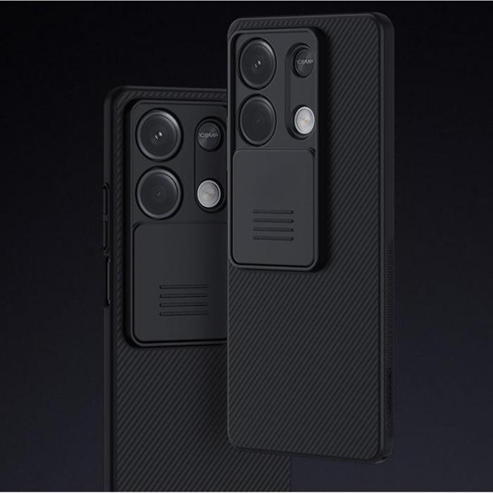 Nillkin - Nillkin Xiaomi Redmi Note 13 5G Mobilskal Camshield - Svart