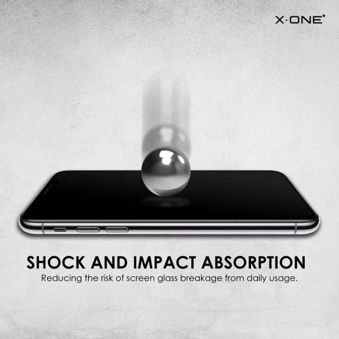 X-One - X-ONE Full Cover matt Hrdat Glas till iPhone 11