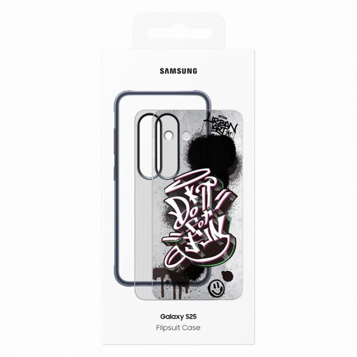 Samsung - Samsung Galaxy S25 Mobilskal Flipsuit - Svart