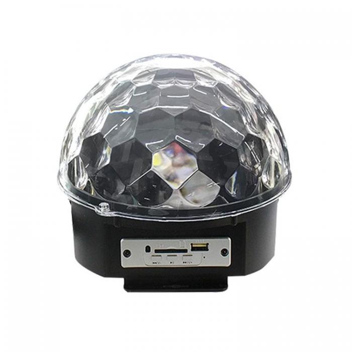 OEM - Discoboll med hgtalare USB AUX bluetooth HD-LCMBL