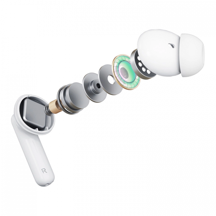 3MK - 3MK In-Ear Trdlsa Hrlurar Bluetooth 5.3 ANC LifePods - Vit