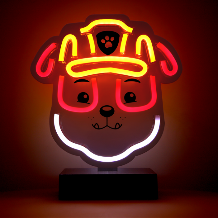 PAW PATROL - Paw Patrol LED Neon Light RUBBLE p Stativ