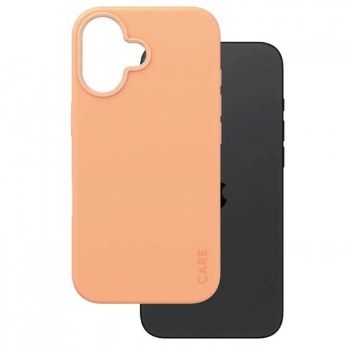 PanzerGlass - CARE By PanzerGlass iPhone 16 Mobilskal MagSafe Fashion - Orange