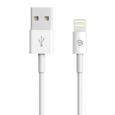 Devia - Devia USB Till Lightning Kabel 1m 2.1A Smart EC080 - Vit