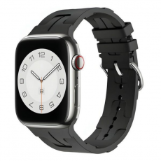 Beline - Beline Apple Watch (38/40/41mm) Armband Silikon Ultra- Svart