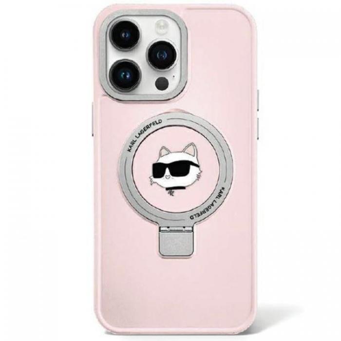 KARL LAGERFELD - KARL LAGERFELD iPhone 15 Mobilskal MagSafe Ringstll