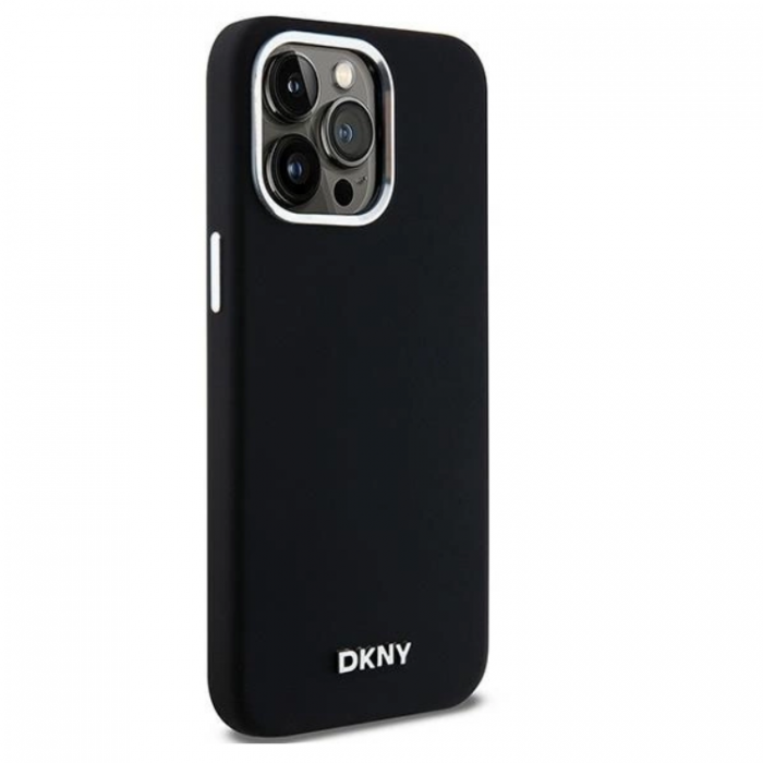 DKNY - DKNY iPhone 14 Pro Max Mobilskal Magsafe Liquid Silikon Small Metal Logo