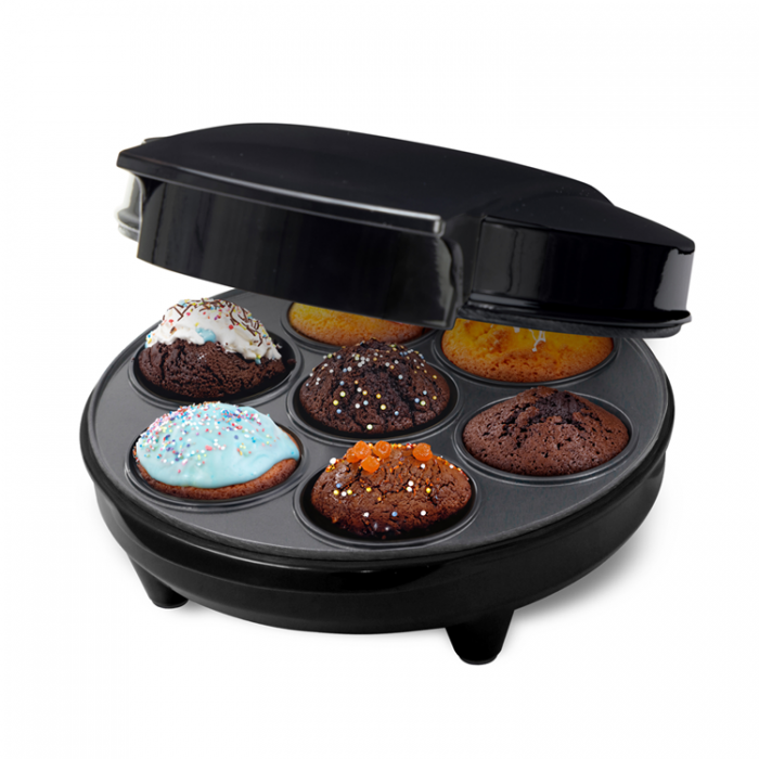 Champion - Champion Muffin Maker 7 Muffins Ceramic 700W MM400 Svart