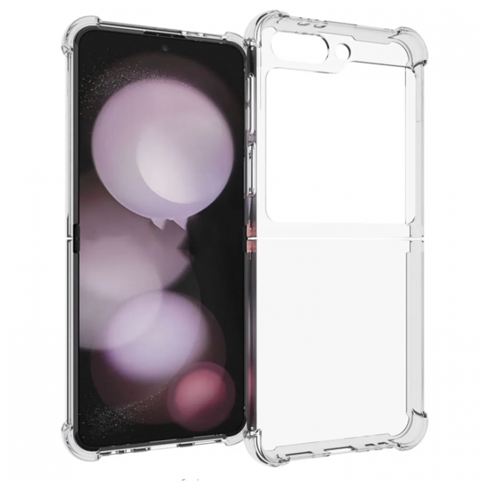 Taltech - Galaxy Z Flip 6 5G Mobilskal TPU - Transparent