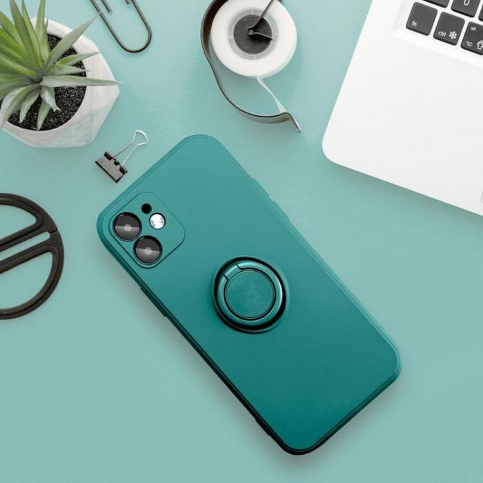 A-One Brand - Xiaomi Redmi Note 13 Pro Plus Mobilskal Silikon Ring - Grn