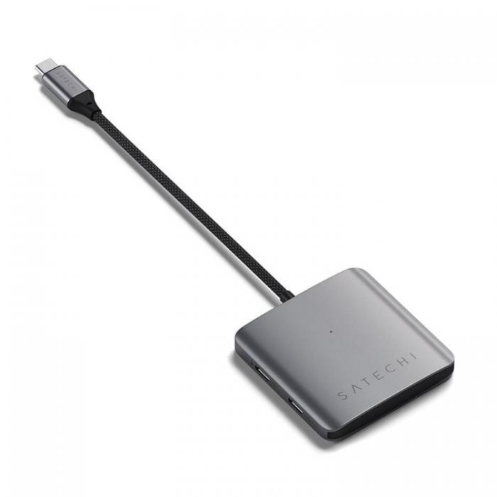 Satechi - Satechi USB-C-hubb med 4 portar och PD