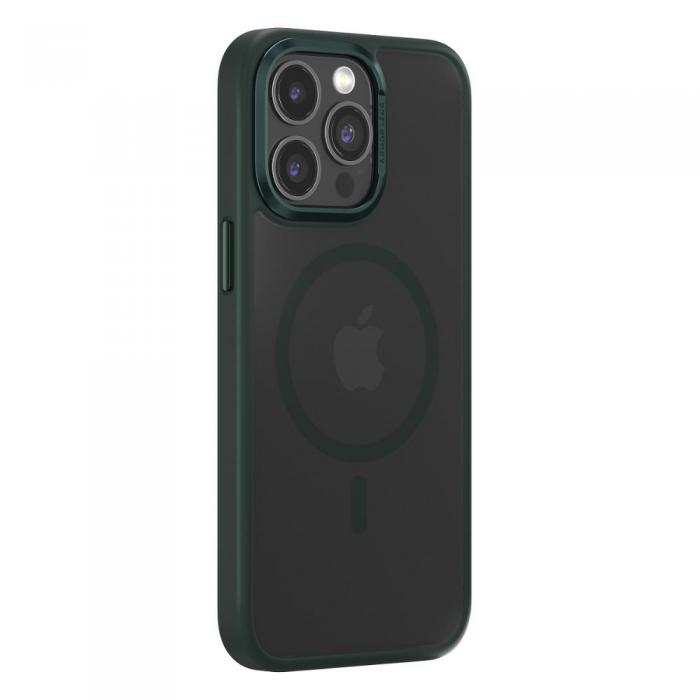 Comma - Joy Elegant iPhone 15 Skal - Marinbl Grn, Stilrent Skydd