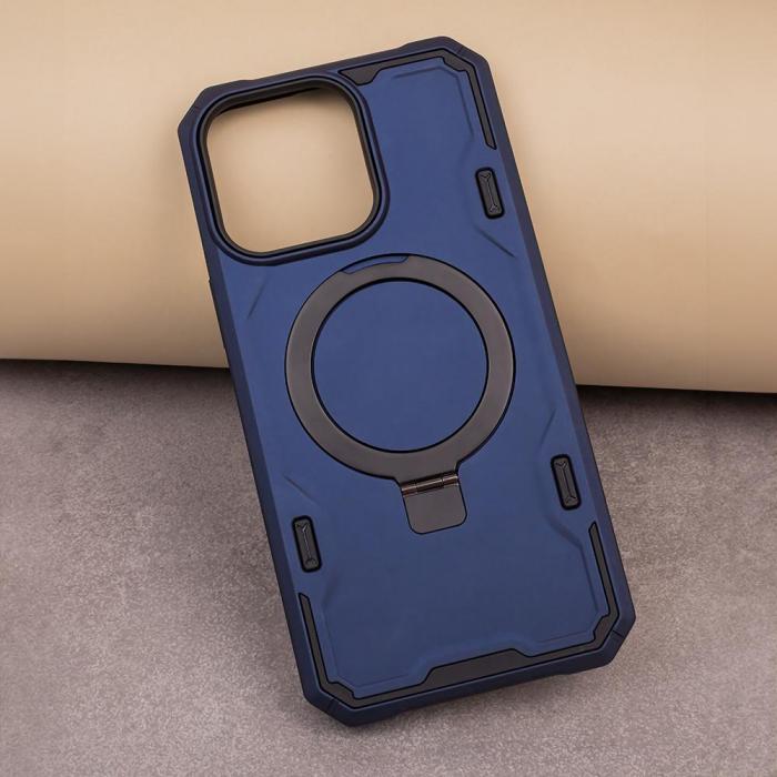 OEM - iPhone 12 Pro Max Skal Defender Mag Ring Marinbl