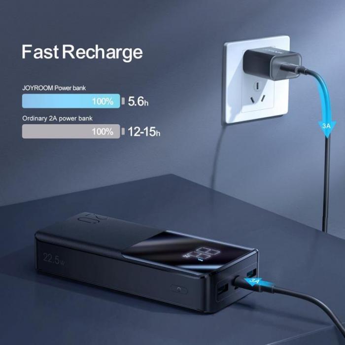 Joyroom - Joyroom Powerbank 20000mAh 22.5W - Svart