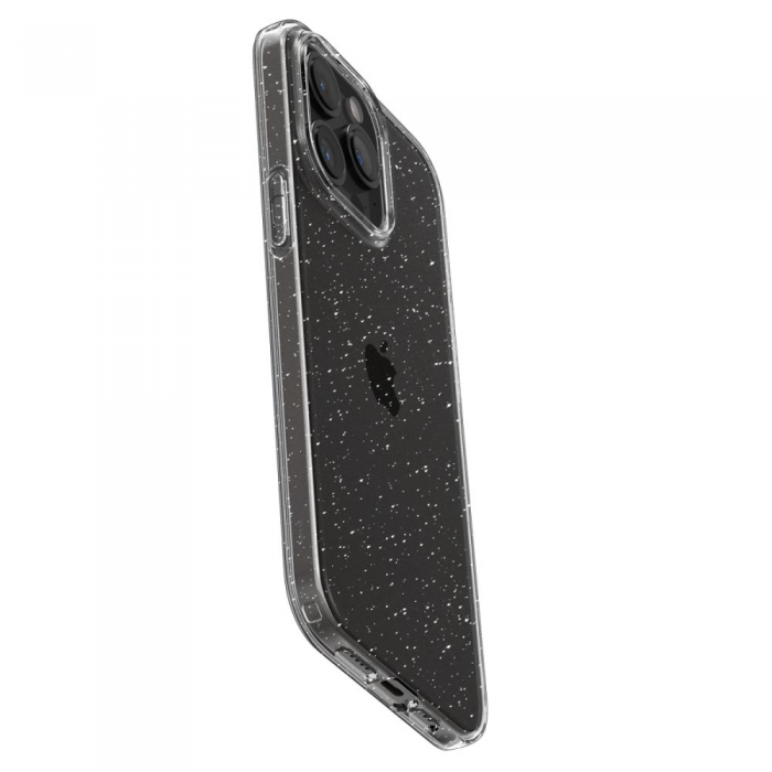 Spigen - Spigen iPhone 15 Pro Max Mobilskal Liquid Crystal - Glitter Clear