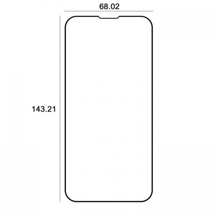 Etteri - Etteri iPhone SE 2025 Hrdat Glas Skrmskydd 9D - Svart