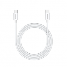 Riversong - Riversong USB-C/USB-C Kabel 1m 3A Lotus 08 CT76 Light - Vit