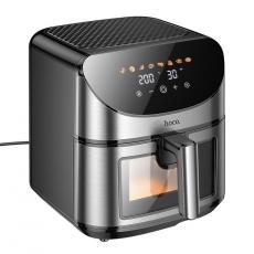 Hoco - Hoco Airfryer med Pekskärm och Fönster 8L 1700W - Svart