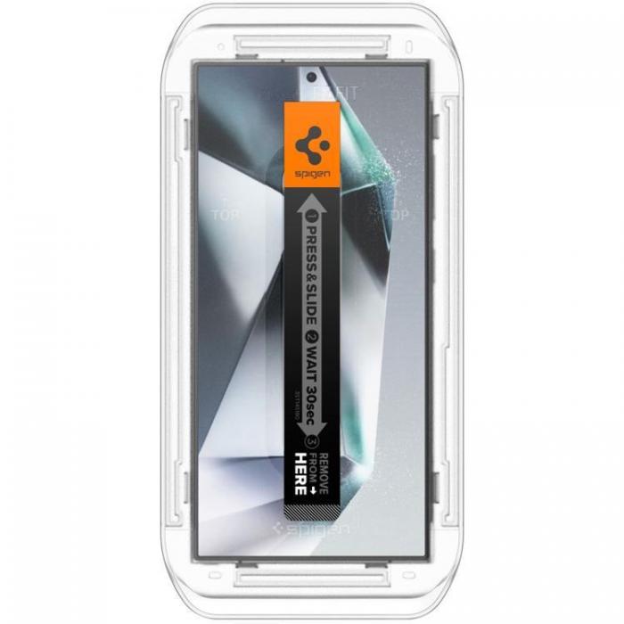 Spigen - Spigen 2-Pack Galaxy S24 Ultra Hrdat Glas Skrmskydd Privacy