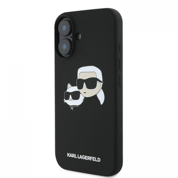 KARL LAGERFELD - KARL LAGERFELD iPhone 16 Plus Mobilskal Magsafe Double Heads