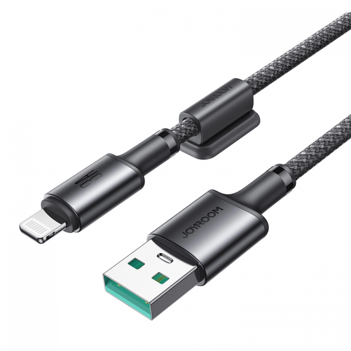 Joyroom - Joyroom S-A50 3A USB-A - Lightning Kabel 1.2m - Gr