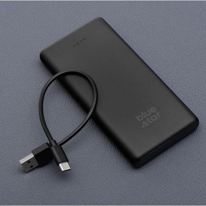 Blue Star - Blue Star Powerbank 10000 mAh 2A W1061 - Svart