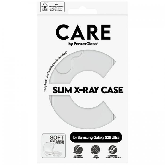 PanzerGlass - CARE By PanzerGlass Galaxy S25 Ultra Mobilskal Fashion X-Ray - Clear