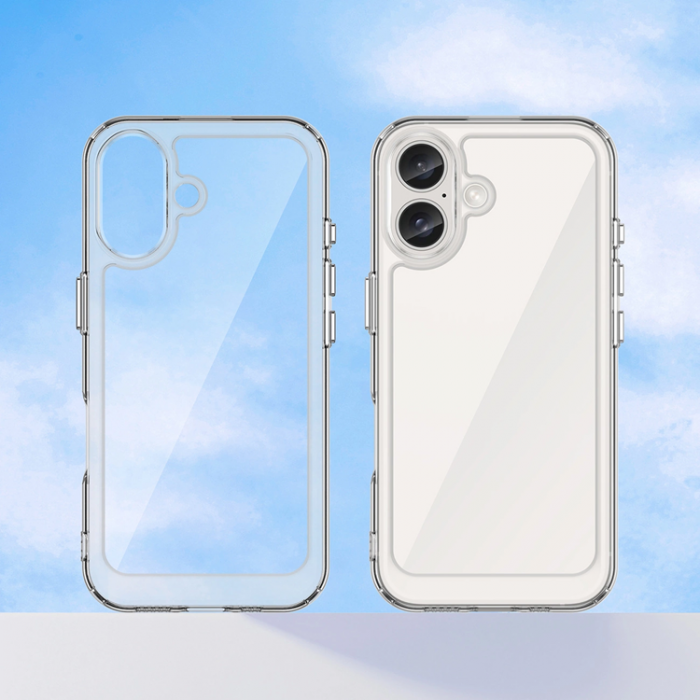 A-One Brand - iPhone 16 Mobilskal Outer Space - Clear