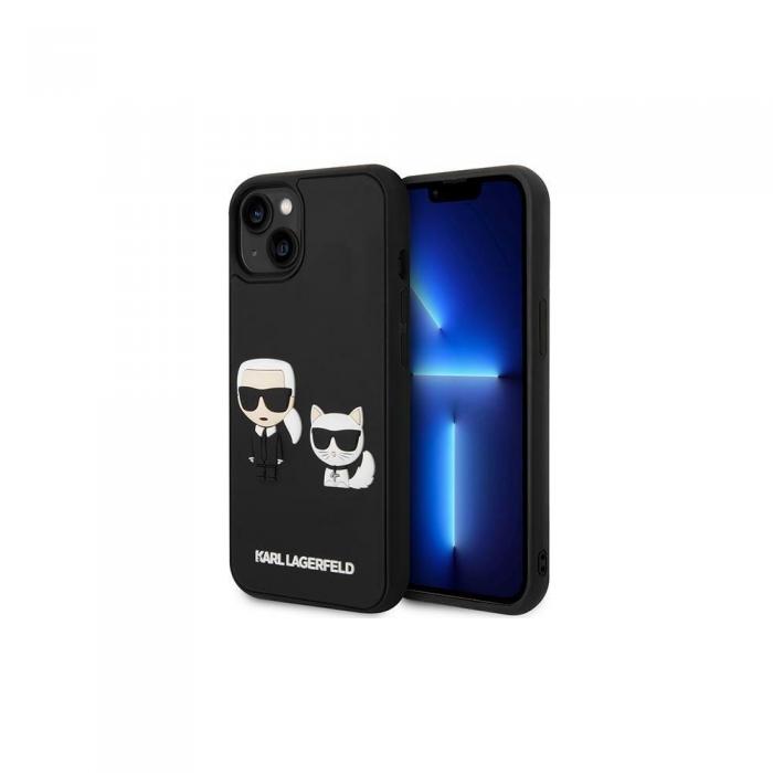 OEM - Karl Lagerfeld Choupette Ikonik 3D Skal fr iPhone 14 Plus