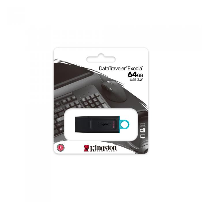 Kingston - Kingston DT Exodia USB-minne 64GB USB 3.2