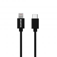 Champion - Champion Ladd&Synk kab USB-C till Lightning 1m Svart