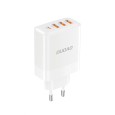 Dudao - Dudao Väggladdare Adaptrar 3x USB-A/1x USB-C 20W - Vit