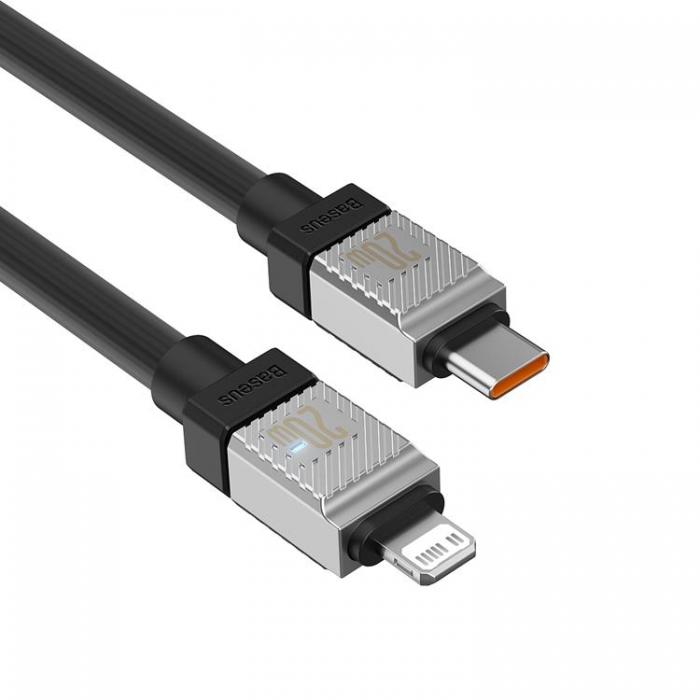 BASEUS - Baseus USB-C Till Lightning Kabel 20W 1m CoolPlay - Svart