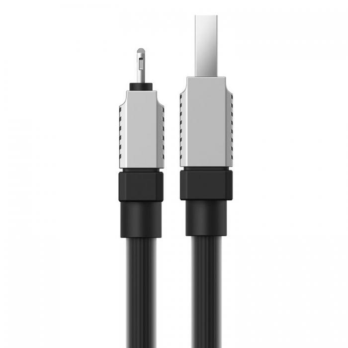 BASEUS - Baseus USB Till Lightning 1m Kabel 2.4A CoolPlay - Svart