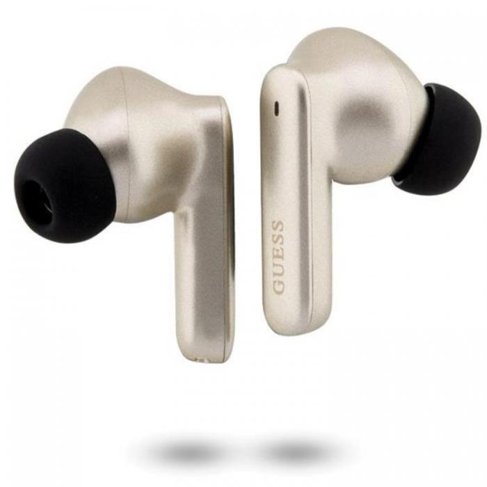 Guess - Guess TWS EST Bluetooth In-Ear Hrlurar + Dockingsstation - Guld