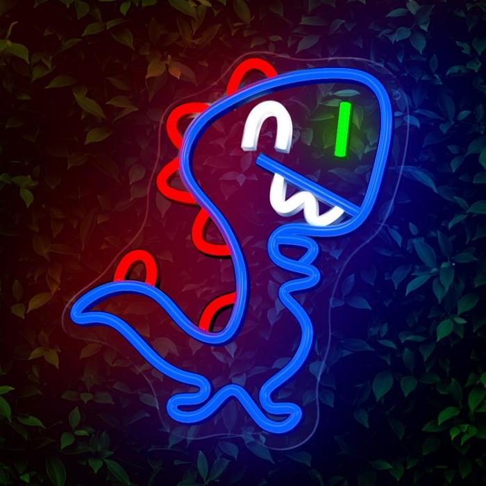 Forever Light - Forever Light LED Neon PLEXI JURASSIC BABY DINO FLNJ01 - Bl