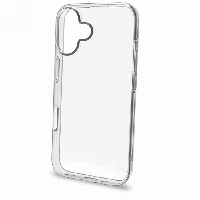 Celly - Celly iPhone 16e Mobilskal Gelskin TPU - Transparent