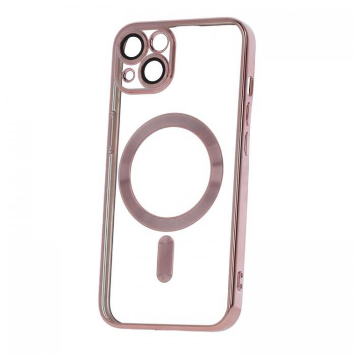 A-One Brand - iPhone 16 Mobilskal Magsafe Color Chrome - Rose Guld