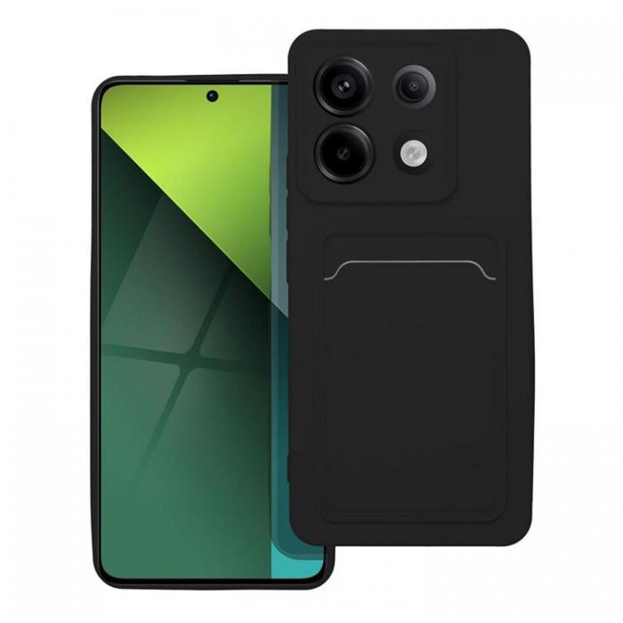 A-One Brand - Xiaomi Redmi Note 13 Pro 5G Mobilskal Korthllare - Svart