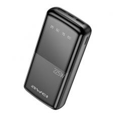 Awei - Awei Powerbank 20000mAh 22.5W Med Digital Display - Svart