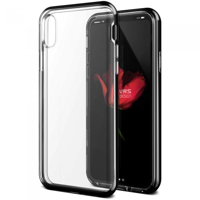 VERUS - Verus Crystal Bumper Skal till Apple iPhone XS / X - Svart