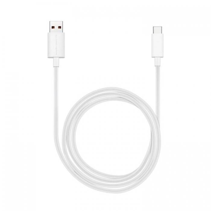 Huawei - HUAWEI USB-A Till USB-C 8A Kabel 1m Bulk - Vit