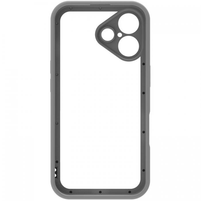 Celly - Celly iPhone 16 Mobilskal Bumper - Vit/Limegrn