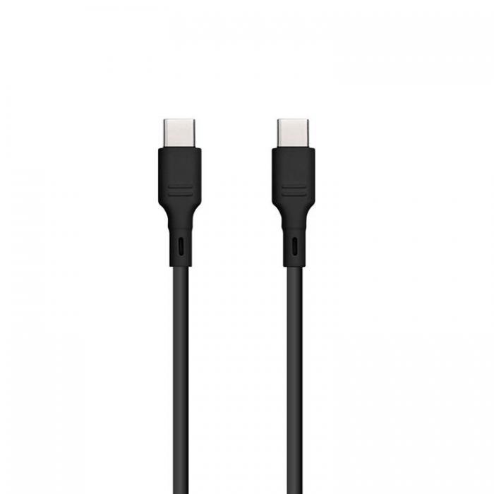 Blue Star - Blue Star USB-C till USB-C kabel 1m 60W - Svart