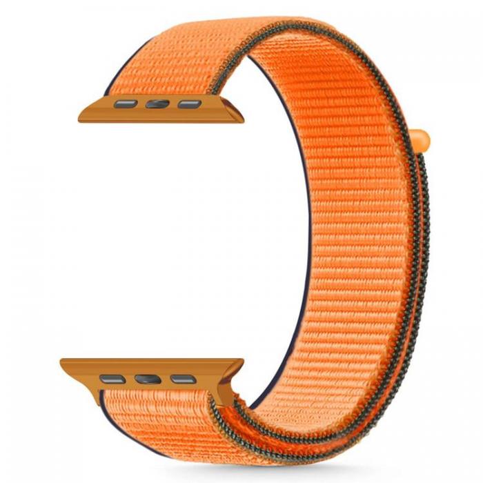 Tech-Protect - Tech-Protect Apple Watch (44/45/46/49mm) Armband Nylon - Orange