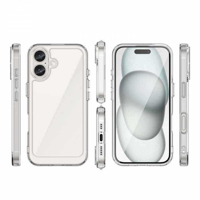 A-One Brand - iPhone 16 Mobilskal Outer Space - Clear