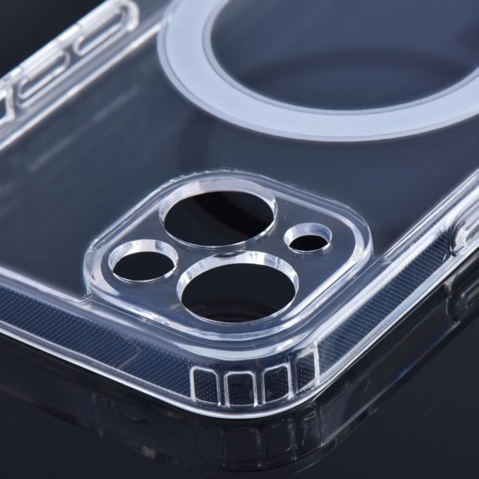 OEM - CLEAR Magsafe Cover skal med kameraskydd fr iPhone 14 PRO