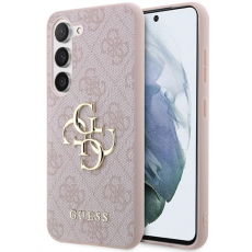 Guess - Guess Galaxy A55 5G Mobilskal Big Metall Logo - Rosa